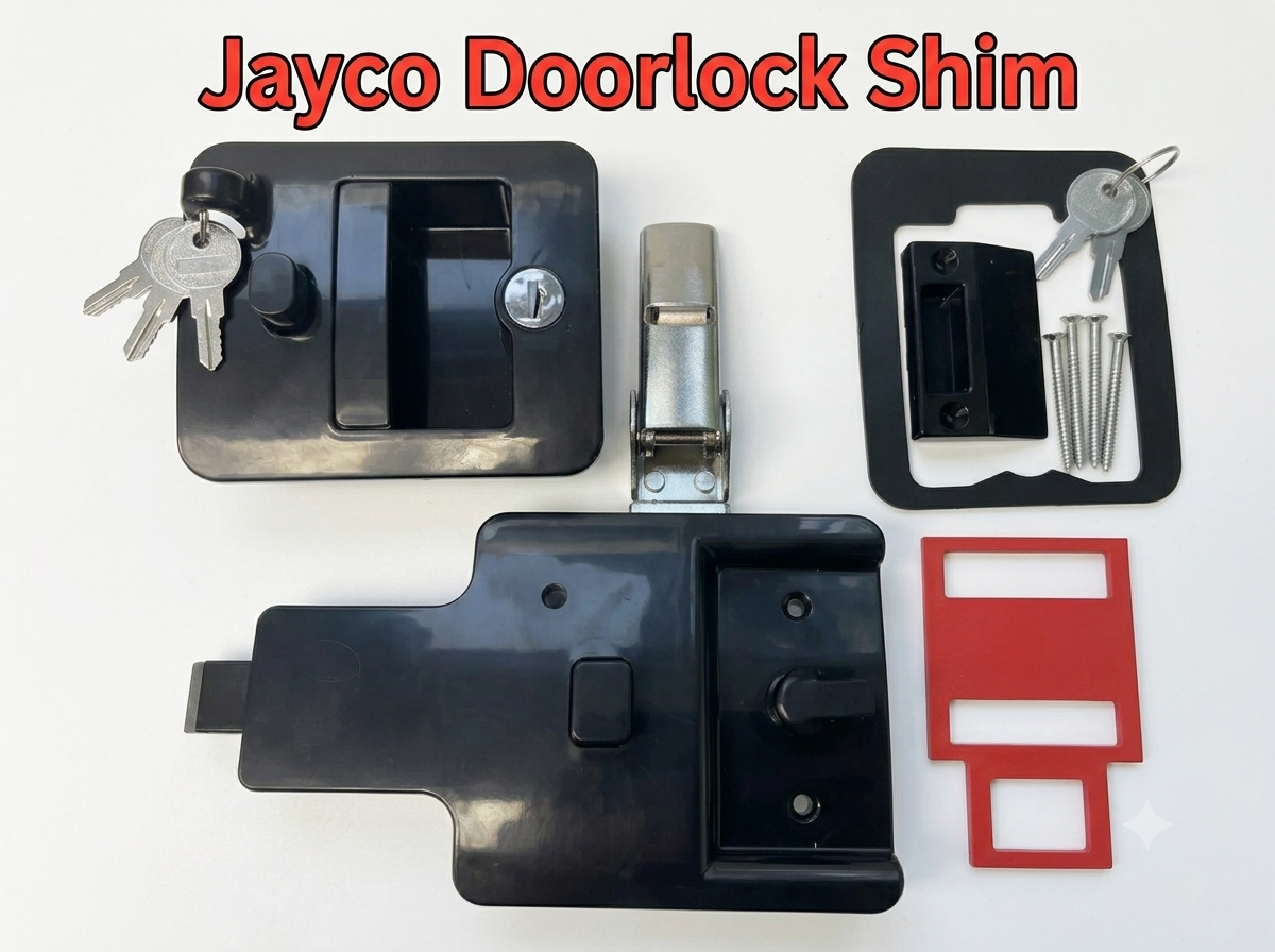 Jayco Campervan Door Lock Shim