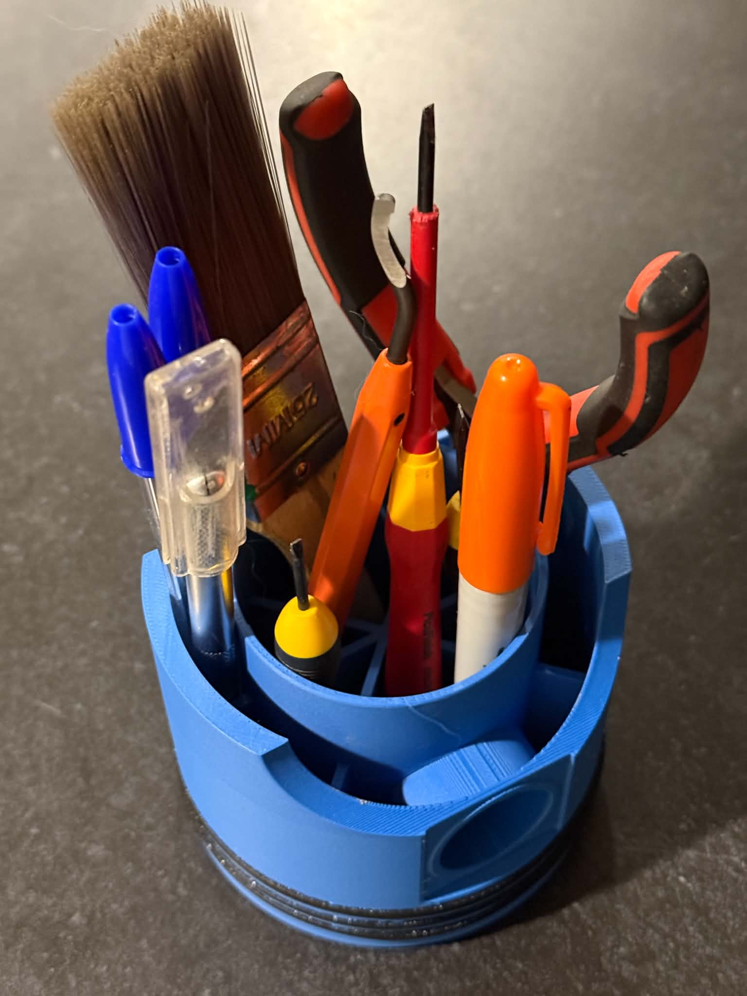 Piston Desk Organizer